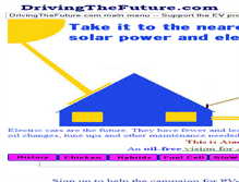 Tablet Screenshot of drivingthefuture.com